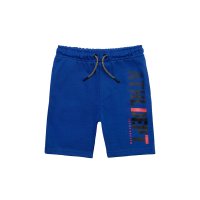 9FSHORT 2J: Blue Athl Dept Fleece Short (3-8 Years)